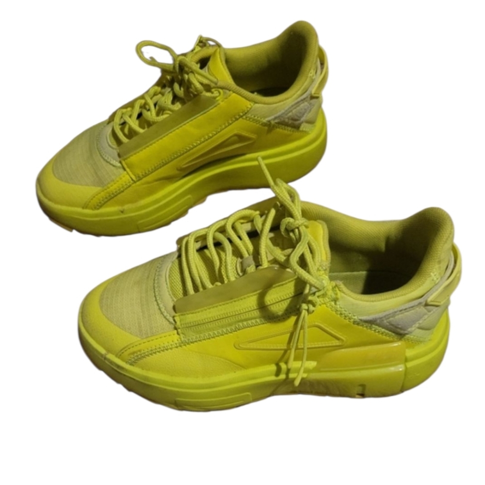 FILA HERITAGE TORMO Platform Casual Sneakers Neon Size 6.5 - Picture 3 of 16